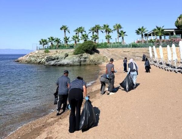 QUA LUCCA UPSCALE RESORT HOTEL EKİBİNDEN 'TOPRAK KORUMA GÜNÜ'NE ÖZEL MINTIKA TEMİZLİĞİ