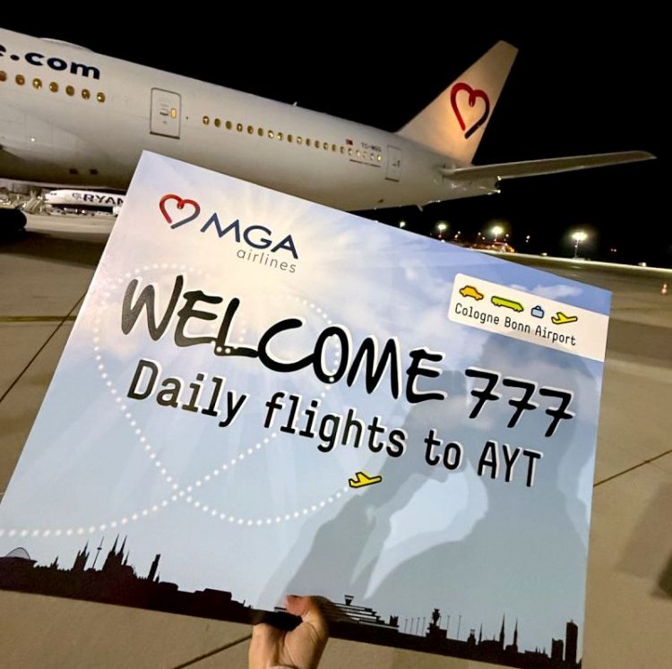 MAVİ GÖK HAVACILIK’TAN KÖLN/BONN’A BOEING 777-300ER İLE İLK SEFER