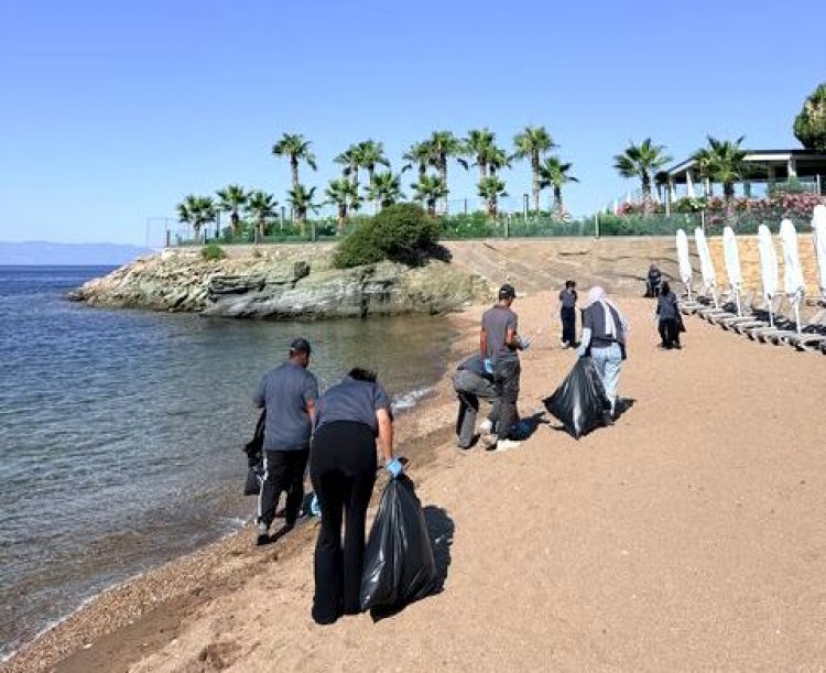 QUA LUCCA UPSCALE RESORT HOTEL EKİBİNDEN 'TOPRAK KORUMA GÜNÜ'NE ÖZEL MINTIKA TEMİZLİĞİ