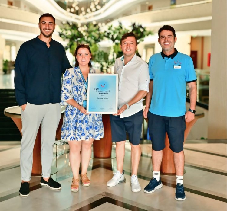 TUI MAGIC LIFE JACARANDA'YA TUI GLOBAL HOTEL AWARDS 2026 'QUALITY HOTEL' ÖDÜLÜ