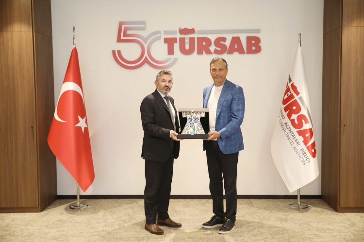 TÜRSAB'DAN ULUSLARARASI İŞ BİRLİĞİ HAMLESİ: ECTAA GENEL SEKRETERİ ERİC DRESİN GENEL MERKEZ'DE AĞIRLANDI