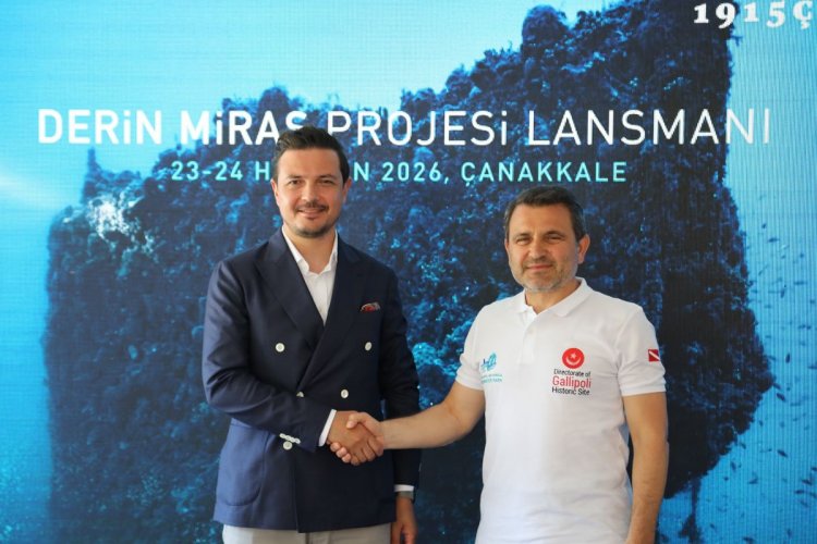 ÇANAKALE’DE TARİHİ SAVAŞ GEMİSİ BATIKLARI KORUNARAK SÜRDÜRÜLEBİLİR TURİZME KAZANDIRILIYOR