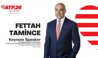 FETTAH TAMİNCE ATF26 TÜRKİYE’NİN KEYNOTE SPEAKER’I OLACAK
