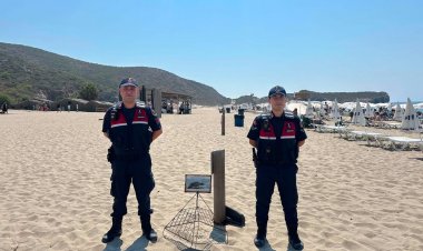 PATARA PLAJA JANDARMA ELİ: CARETTA CARETTALAR İÇİN DENETİM VE BİLGİLENDİRME SEFERBERLİĞİ