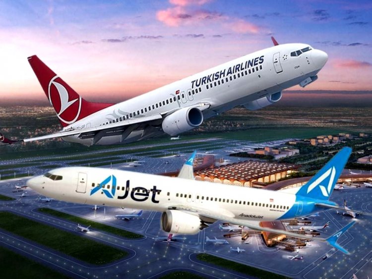 TÜRK HAVA YOLLARI VE AJET’TEN TARİHİ YOLCU VE SEFER REKORU!