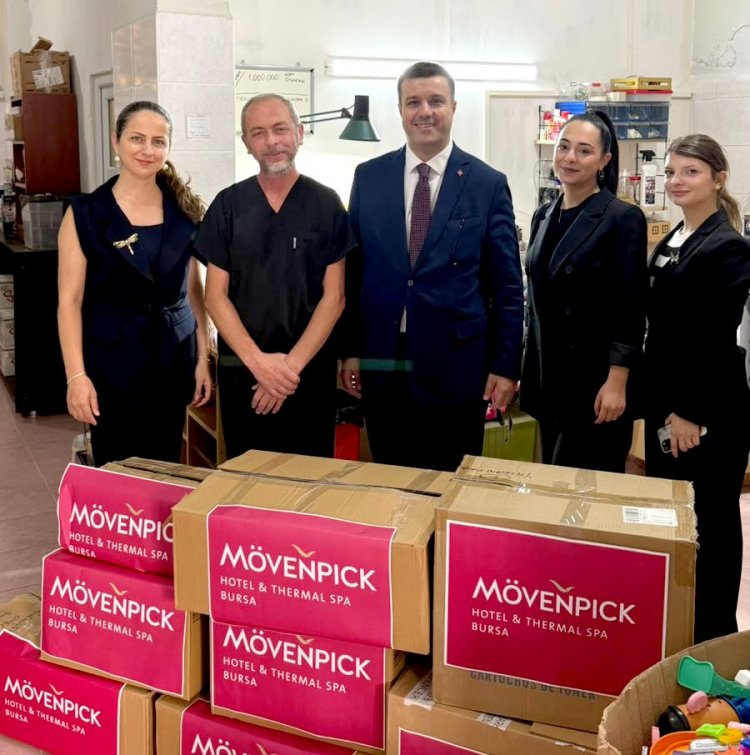 MÖVENPİCK HOTEL & THERMAL SPA BURSA’DAN ÇOCUKLARA UMUT OLACAK ANLAMLI DESTEK