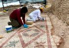 POMPEİOPOLİS ANTİK KENTİ’NDE HEYECAN VEREN KEŞİF: 105 METREKARELİK MOZAİK VE EROS BAŞI BULUNDU