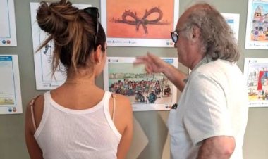'İSTANBUL’DA TURİST OLMAK' KARİKATÜR SERGİSİ BÜYÜKADA’DA SANATSEVERLERLE BULUŞTU
