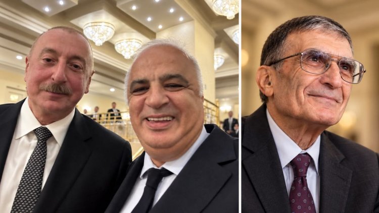 PROF. DR. AZİZ SANCAR’A AZERBAYCAN’DAN 'ŞÖHRET NİŞANI'