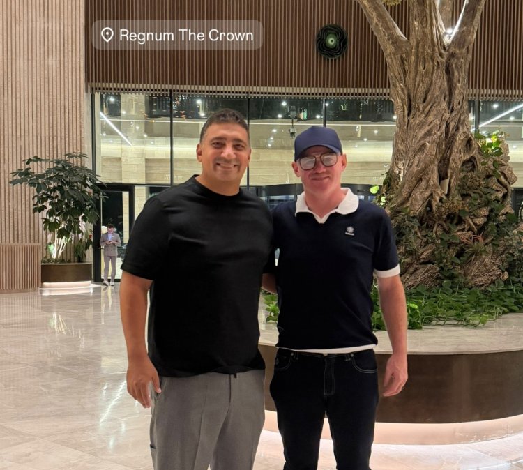EFSANE İNGİLİZ FUTBOLCU WAYNE ROONEY BELEK'TE