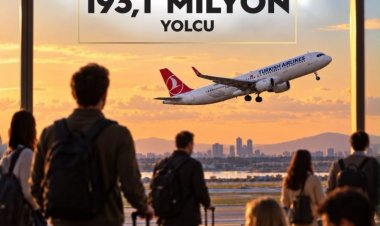 TÜRKİYE HAVACILIKTA REKORA KOŞUYOR: İLK 9 AYDA HAVALİMANLARINDA 193 MİLYONU AŞKIN YOLCU AĞIRLANDI