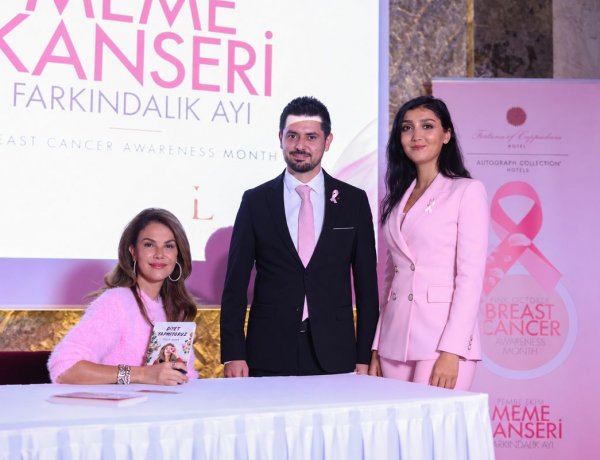 FORTUNA OF CAPPADOCİA HOTEL'DE TÜLİN ŞAHİN İLE PEMBE EKİM