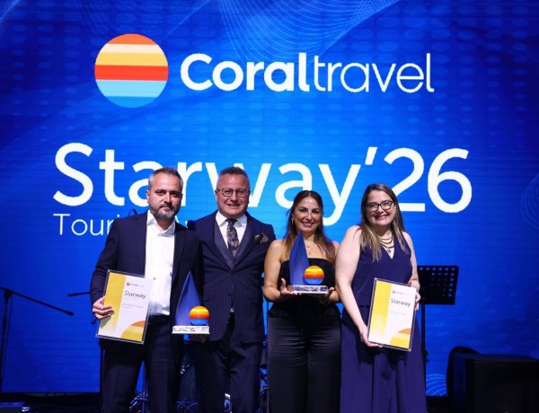 CORAL TRAVEL TÜRKİYE STARWAY TURİZM ÖDÜLLERİ SAHİPLERİNİ BULDU