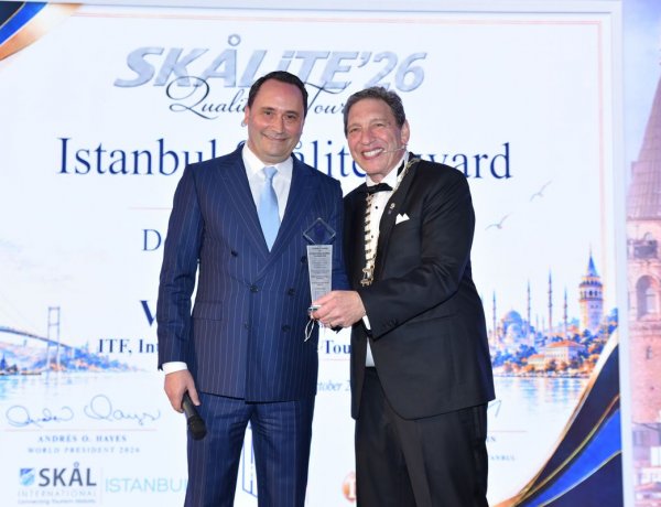VOLKAN ATAMAN’A "DESTİNASYON LİDERLİĞİ VE DEĞER YARATMA” ÖDÜLÜ