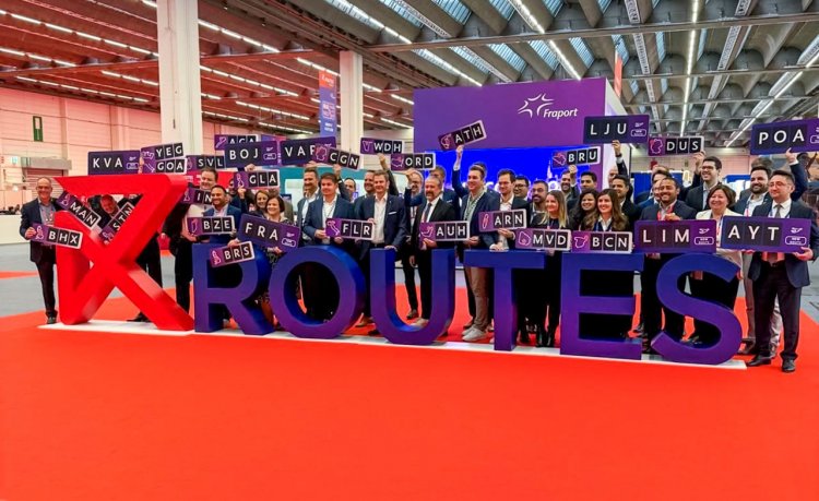 HAVACILIĞIN DEVLERİ FRANKFURT’TA BULUŞTU: FRAPORT TAV ANTALYA HAVALİMANI ZİRVEDE YERİNİ ALDI