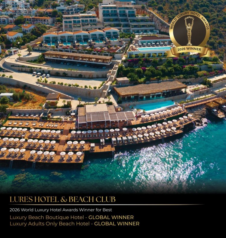 LURES HOTEL & BEACH CLUB’A DÜNYA ÇAPINDA İKİ ÖDÜL!